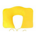Inflatable Neck Pillow w/ Cotton Cover